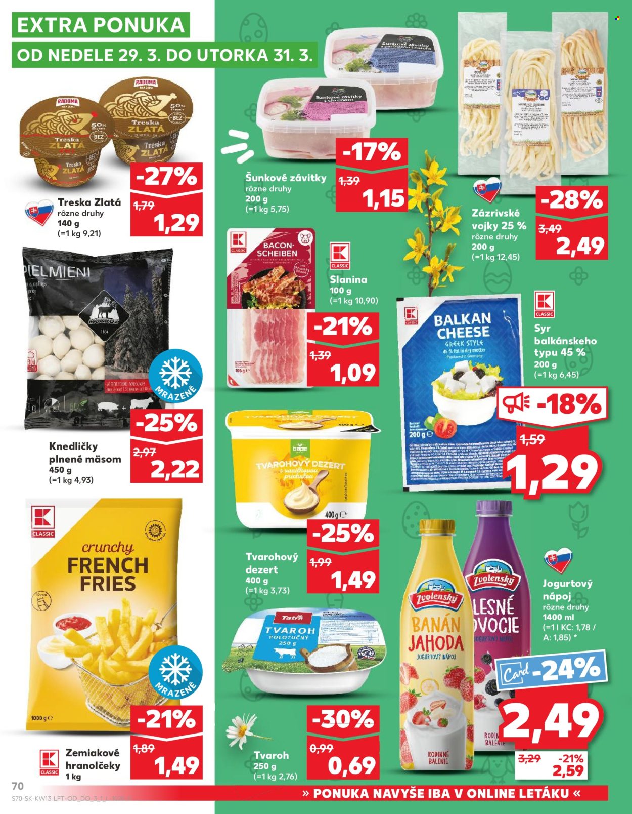 Leták Kaufland - 26.3.2026 - 31.3.2026. Strana 70
