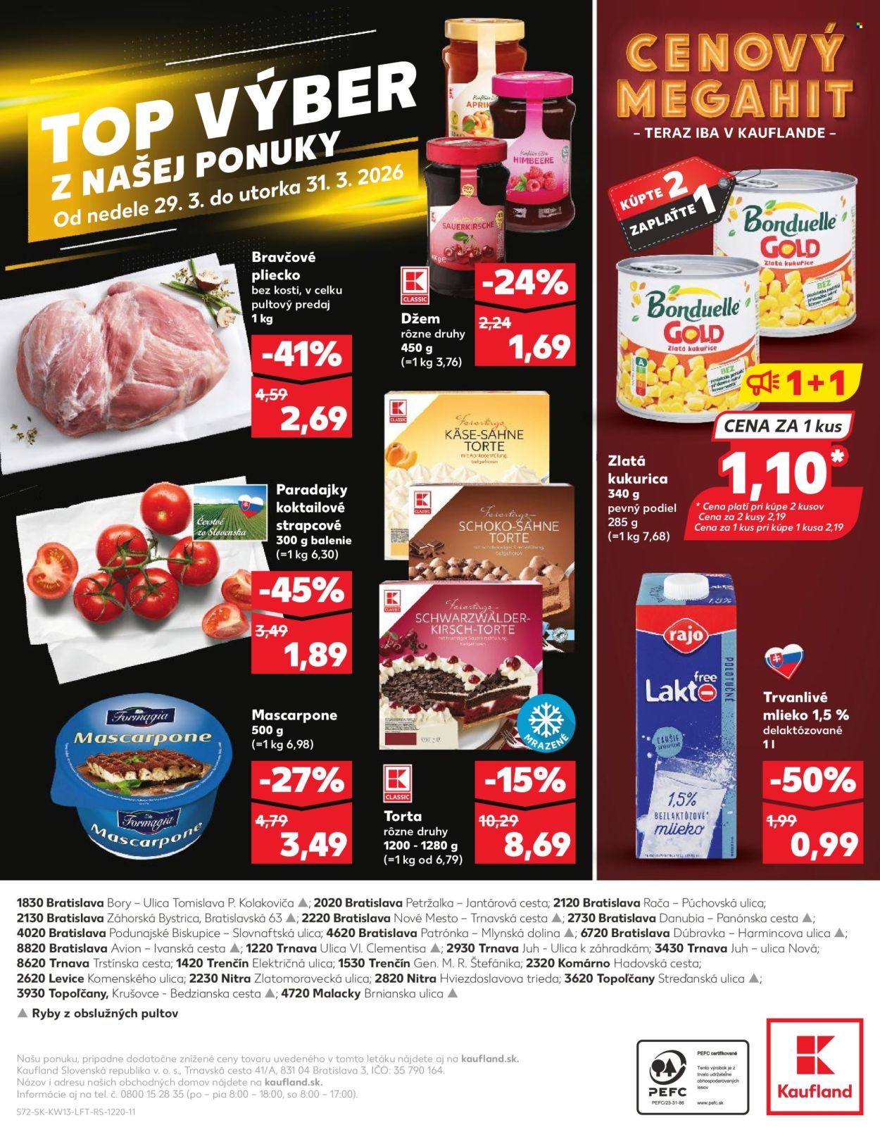 Leták Kaufland - 26.3.2026 - 31.3.2026. Strana 72