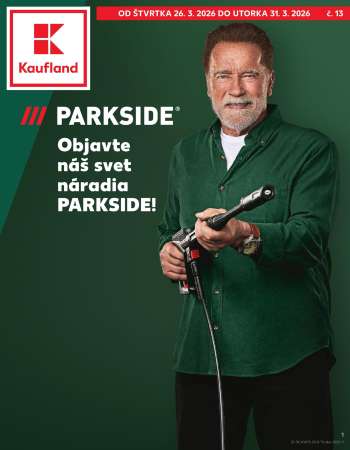 Leták Kaufland - 26.3.2026 - 31.3.2026.