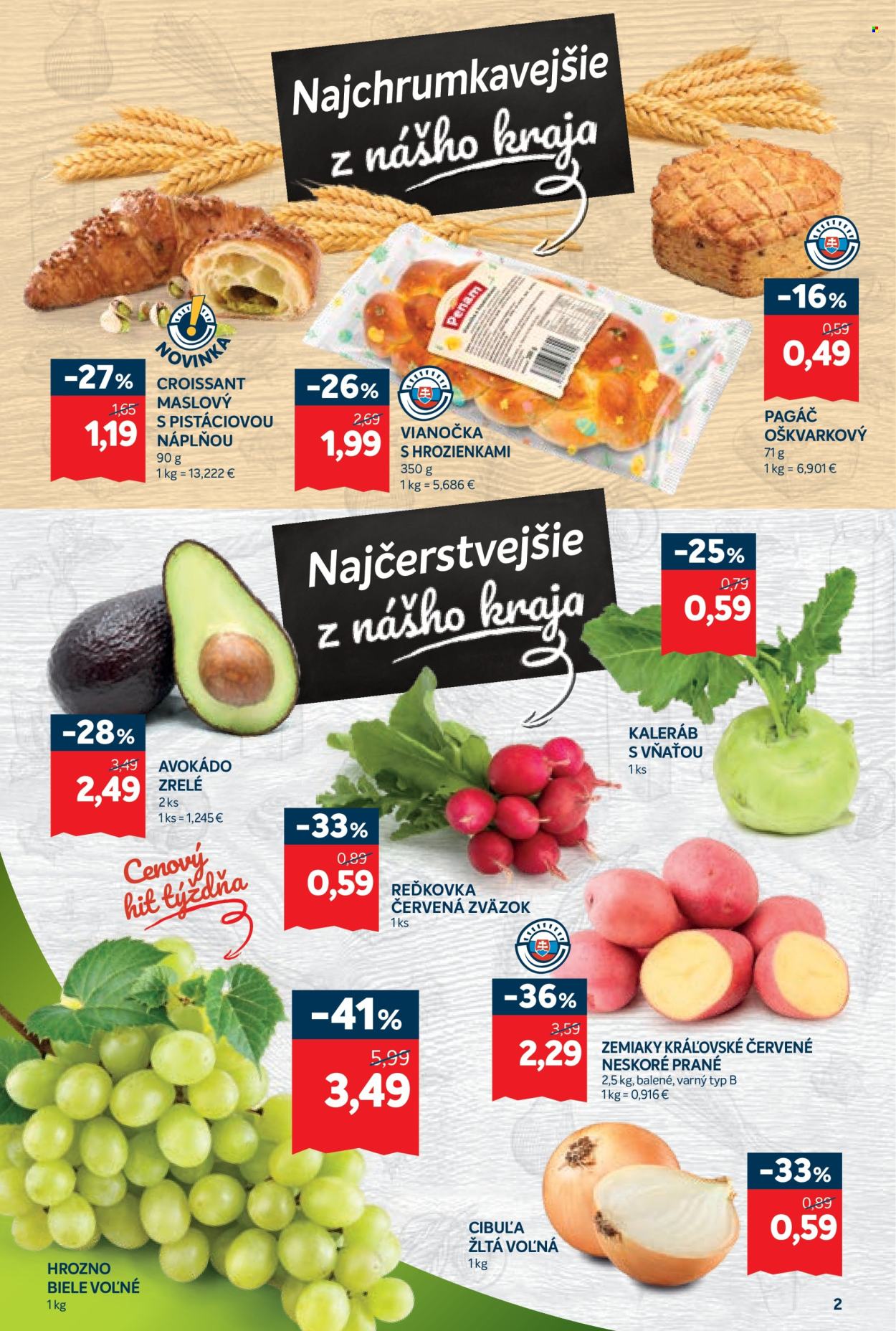 Leták Kraj - 26.3.2026 - 8.4.2026. Strana 2