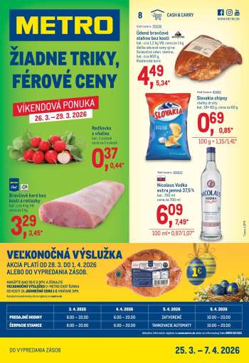 Leták Metro - 25.3.2026 - 7.4.2026.