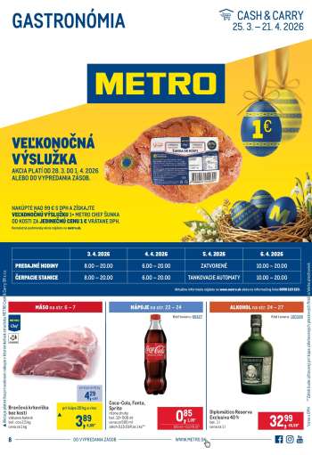 Leták Metro - 25.3.2026 - 21.4.2026.