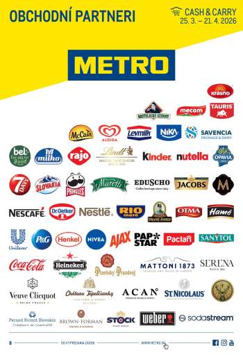 Leták Metro - 25.3.2026 - 21.4.2026.