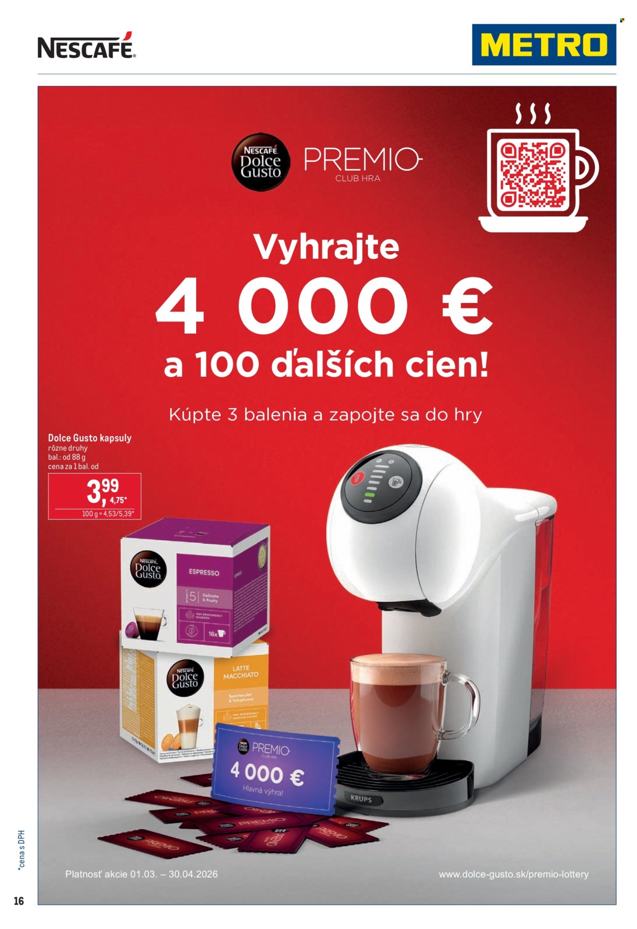 Leták Metro - 25.3.2026 - 21.4.2026. Strana 16
