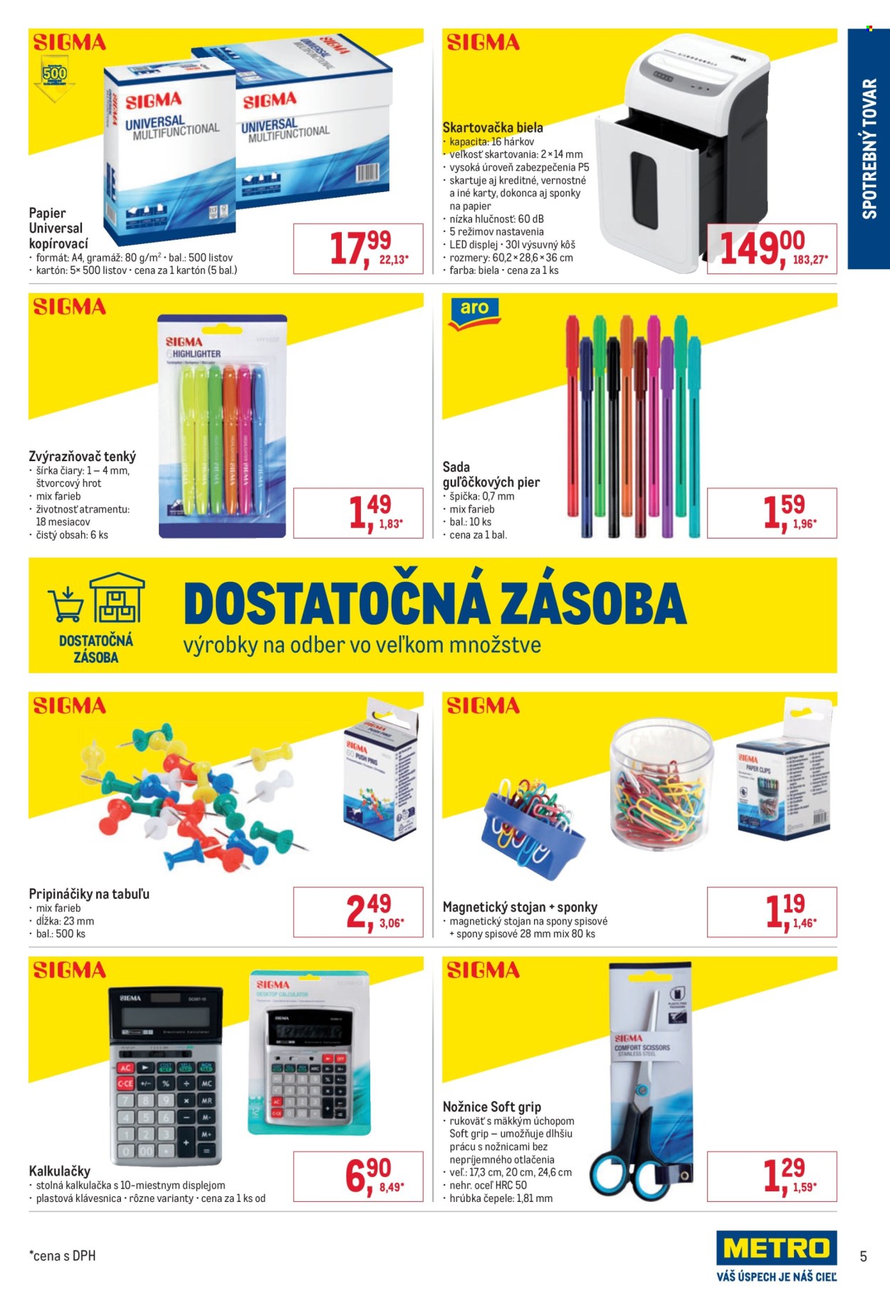 Leták Metro - 25.3.2026 - 7.4.2026. Strana 5