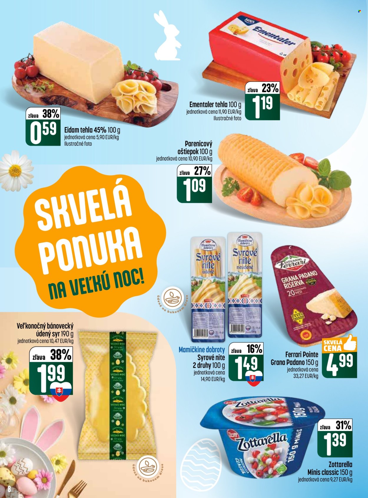Leták COOP Jednota - 26.3.2026 - 1.4.2026. Strana 8