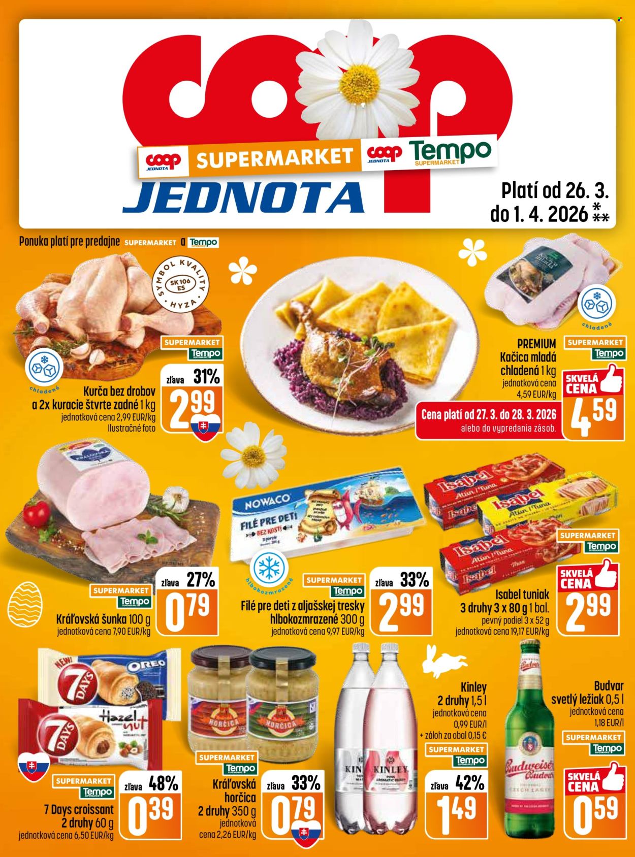 Leták COOP Jednota - 26.3.2026 - 1.4.2026. Strana 15