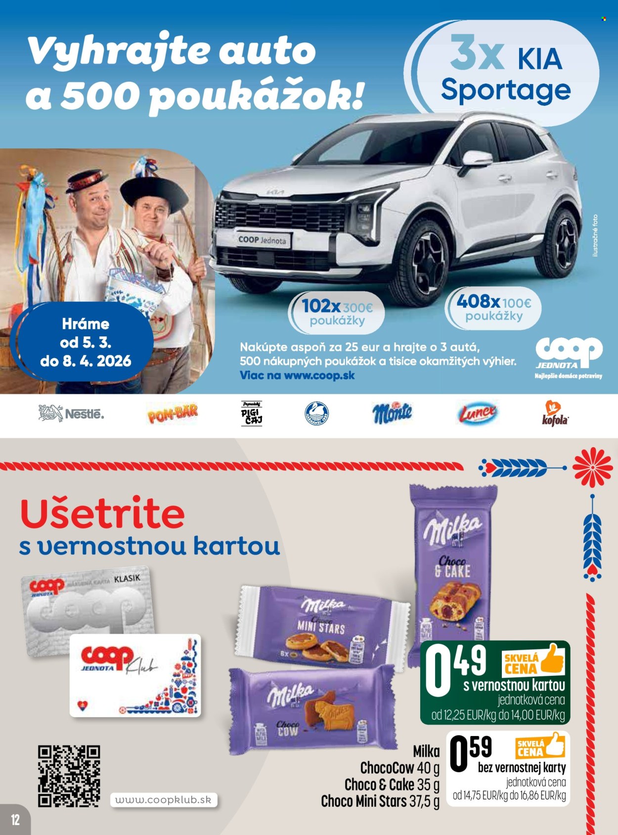 Leták COOP Jednota - 26.3.2026 - 1.4.2026. Strana 12