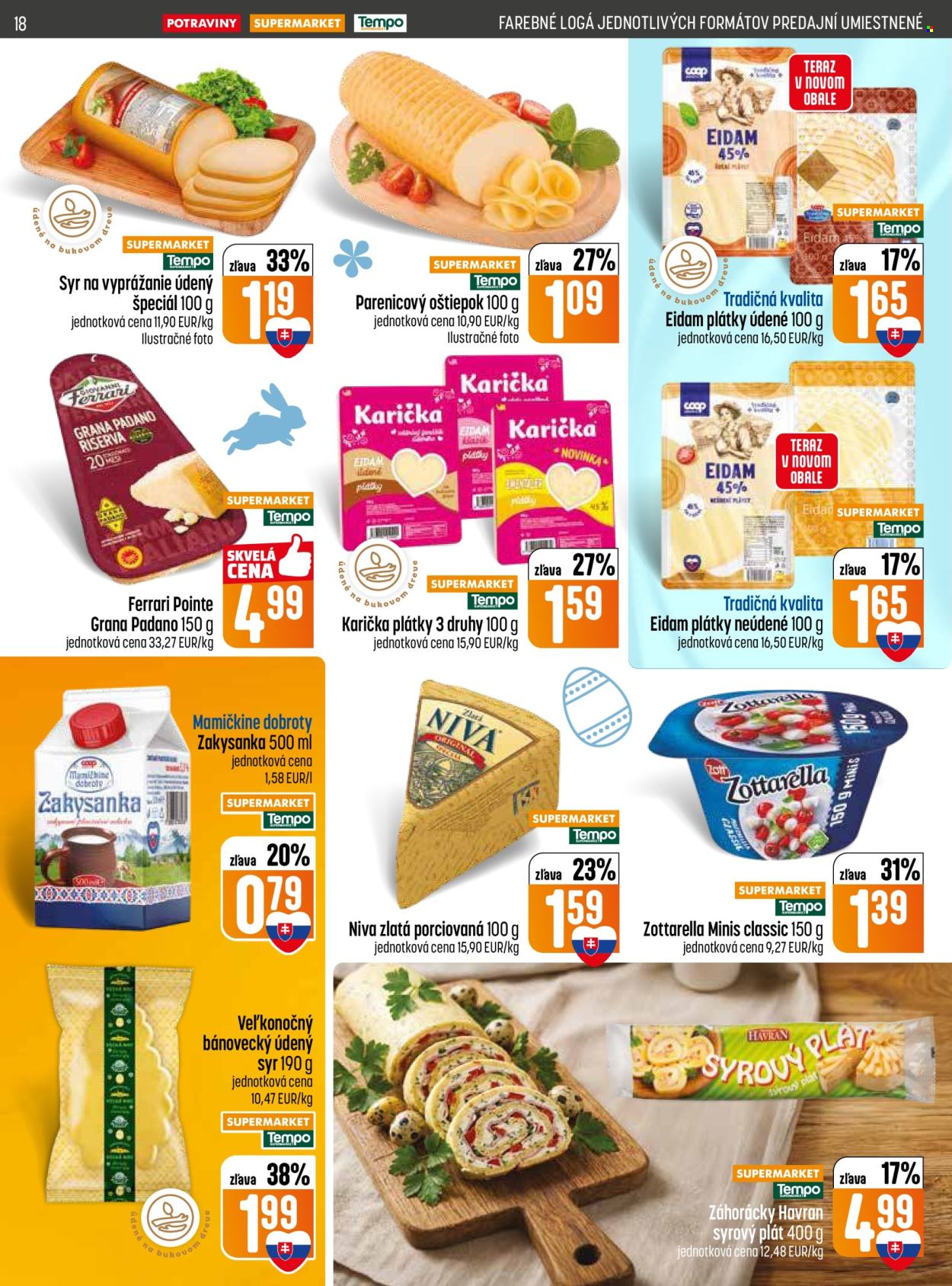 Leták COOP Jednota - 26.3.2026 - 1.4.2026. Strana 18