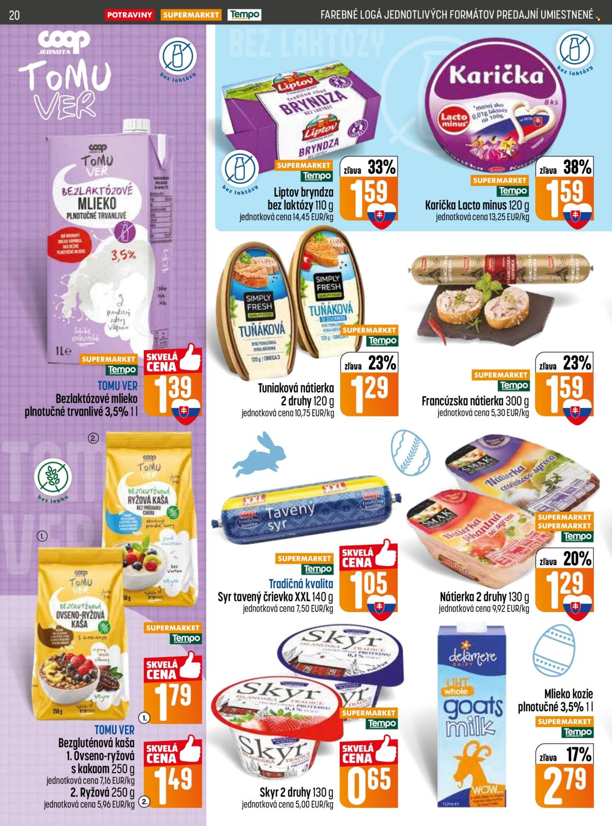 Leták COOP Jednota - 26.3.2026 - 1.4.2026. Strana 20