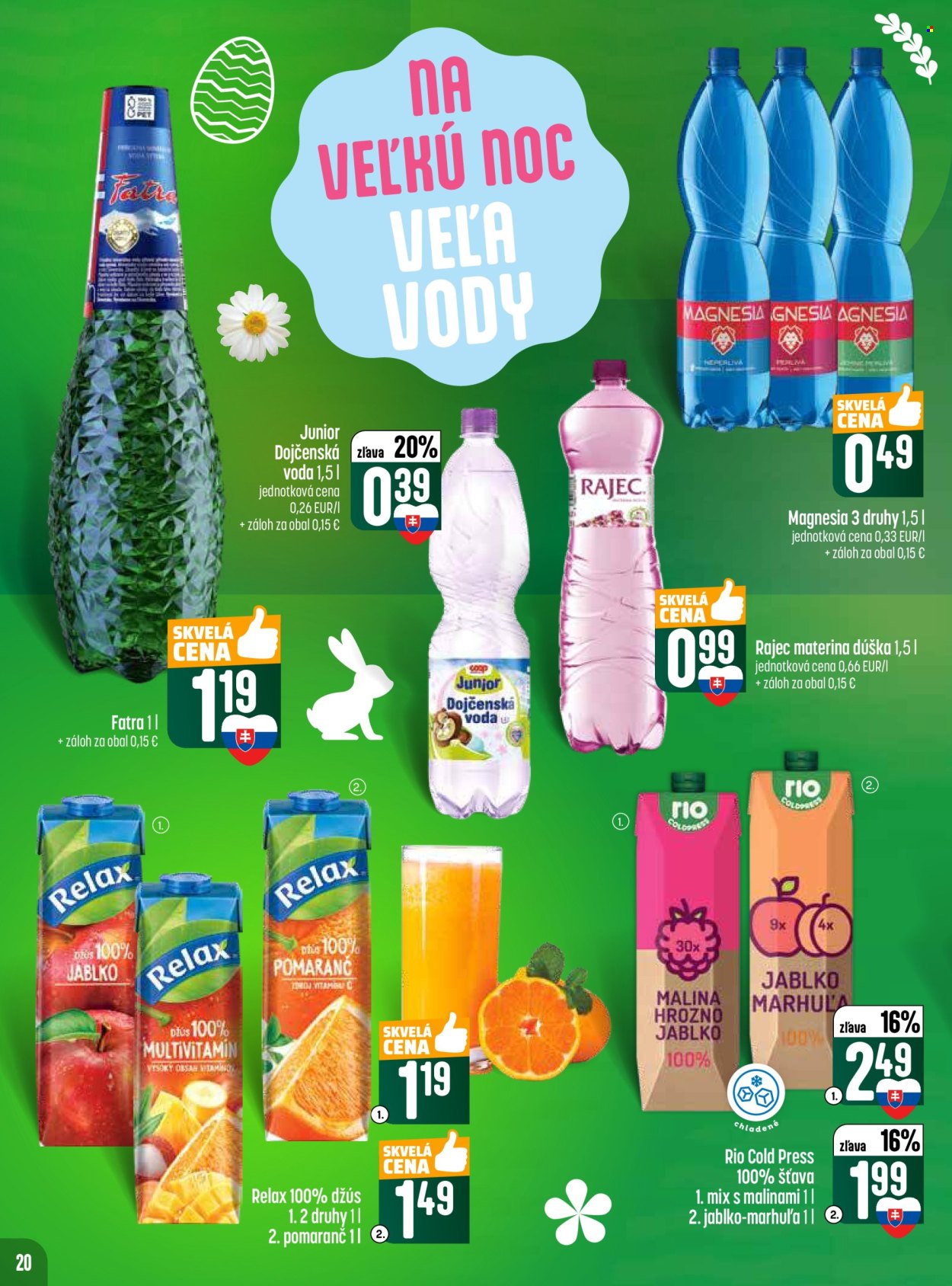 Leták COOP Jednota - 26.3.2026 - 1.4.2026. Strana 20