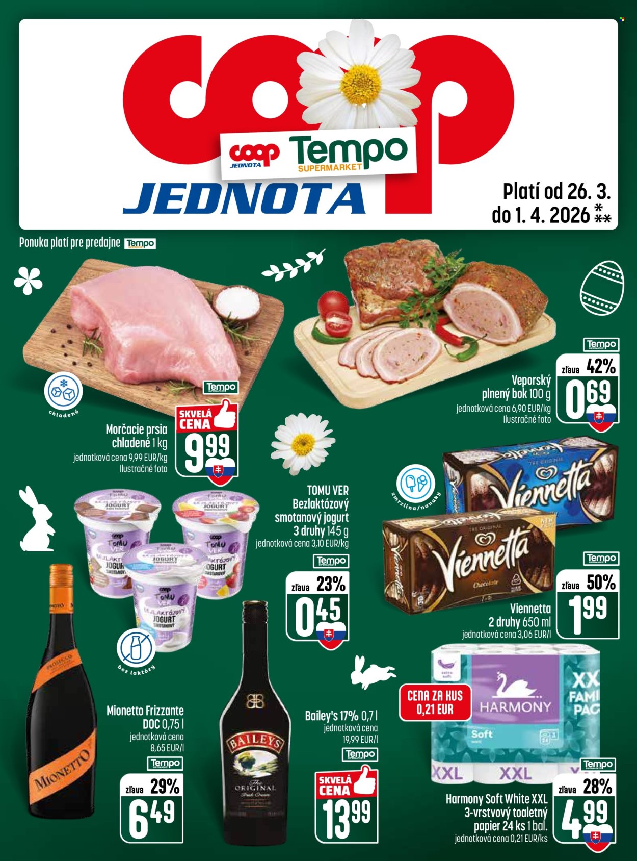 Leták COOP Jednota - 26.3.2026 - 1.4.2026. Strana 29