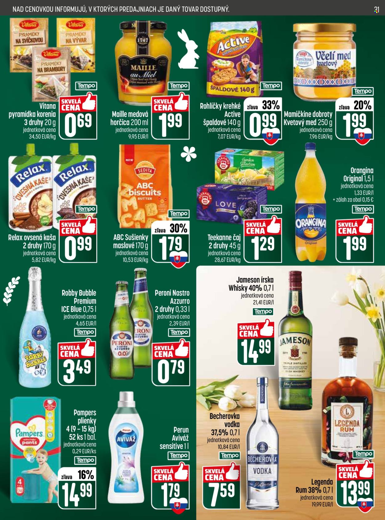 Leták COOP Jednota - 26.3.2026 - 1.4.2026. Strana 31