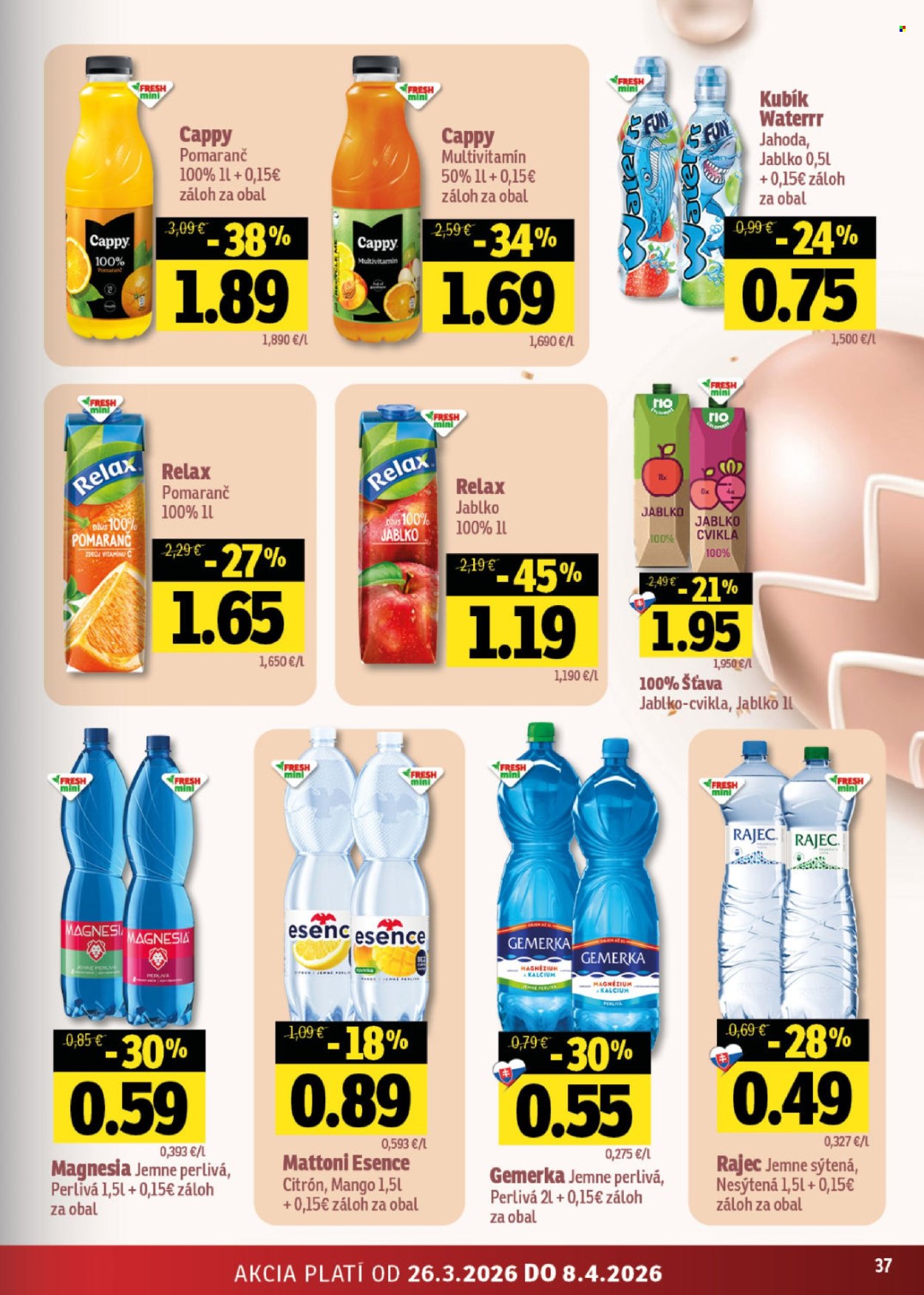 Leták FRESH - 26.3.2026 - 8.4.2026. Strana 37
