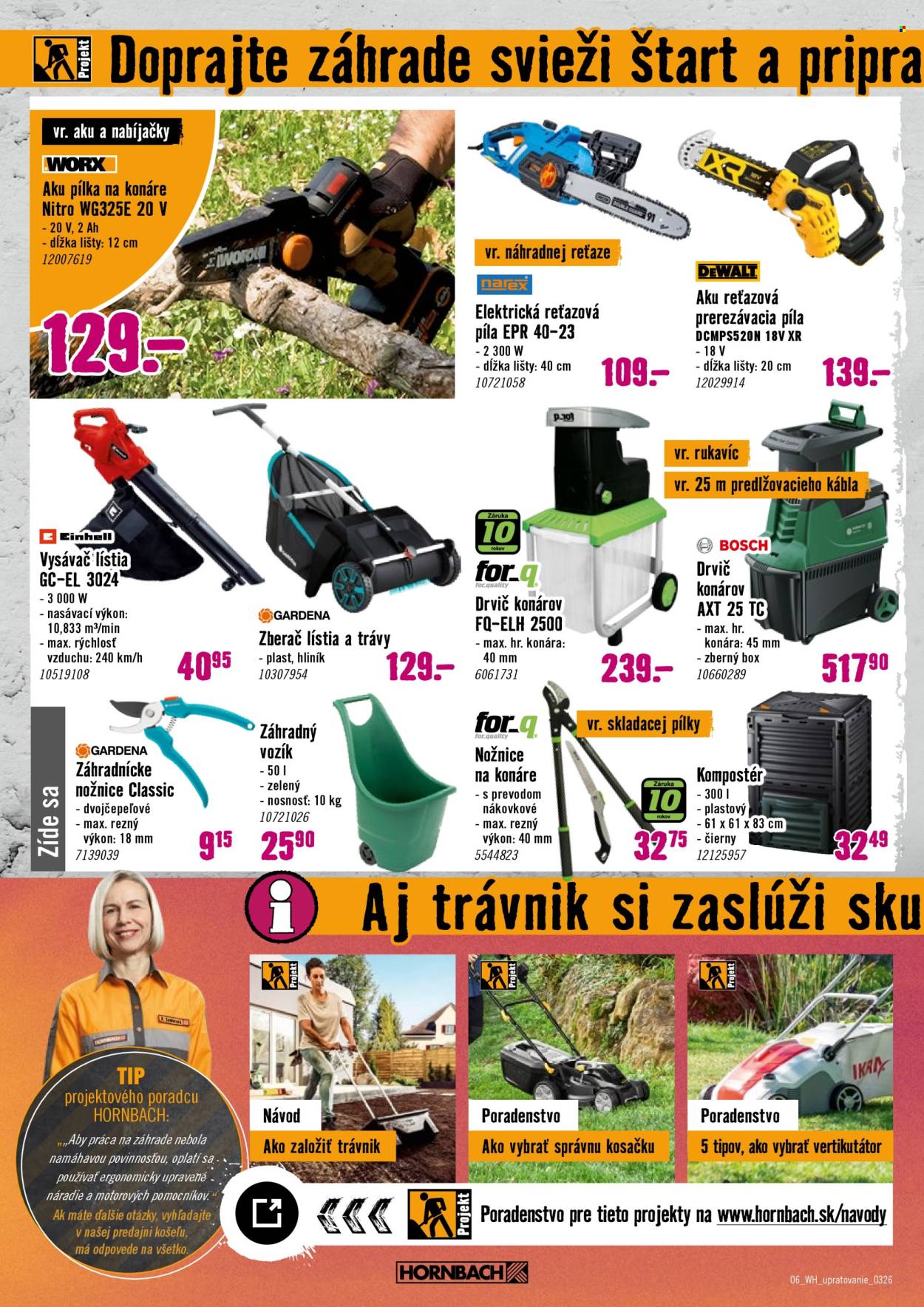 Leták Hornbach - 25.3.2026 - 8.4.2026. Strana 6