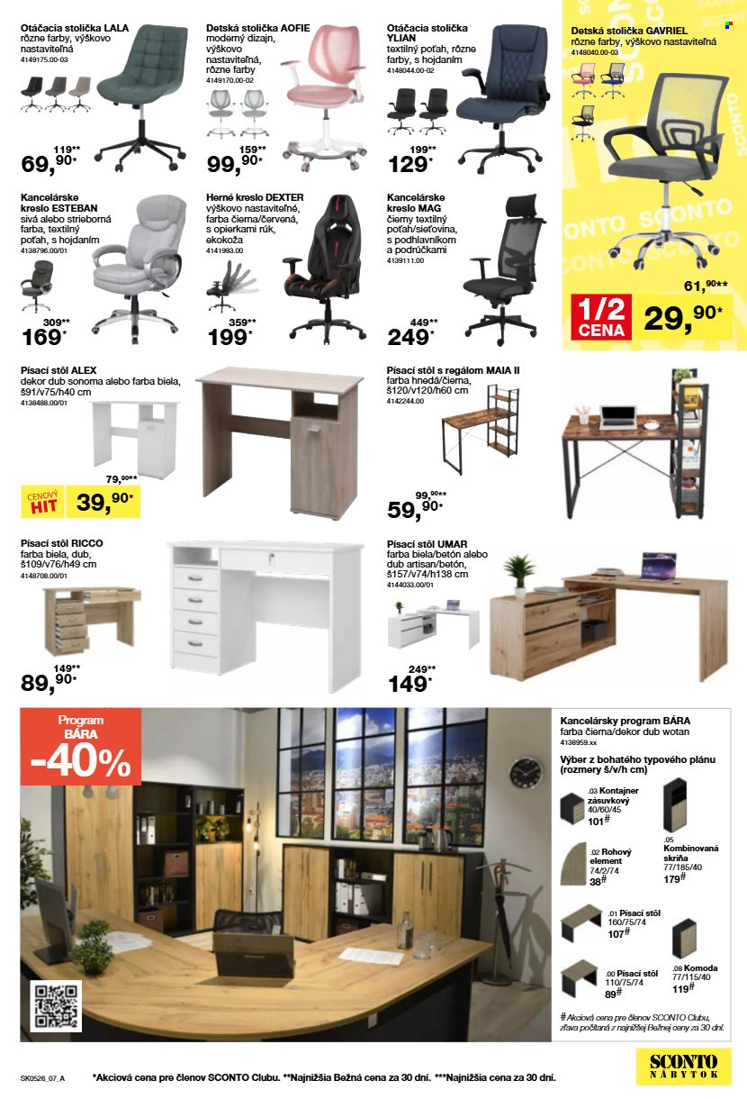 Leták Sconto nábytok - 25.3.2026 - 21.4.2026. Strana 7