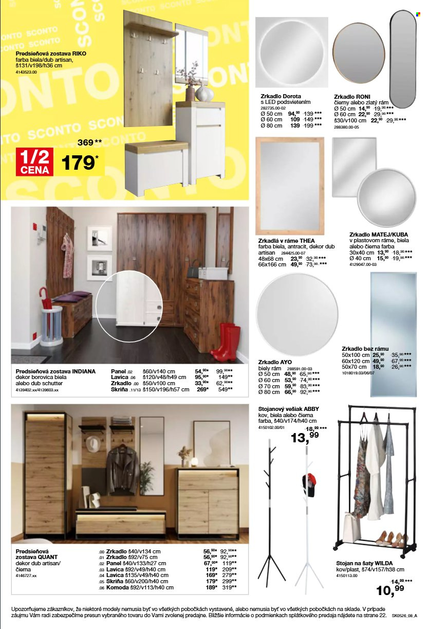 Leták Sconto nábytok - 25.3.2026 - 21.4.2026. Strana 8