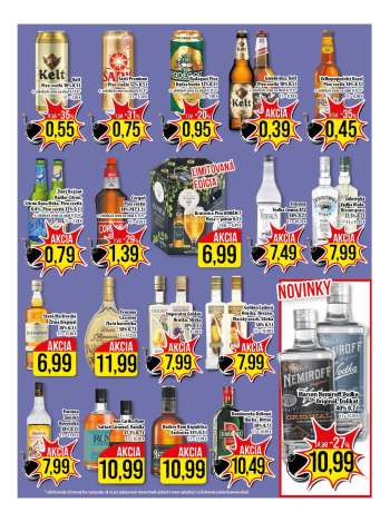 thumbnail - Marsen Nemiroff Vodka Original, Delikat 40% 0,7l