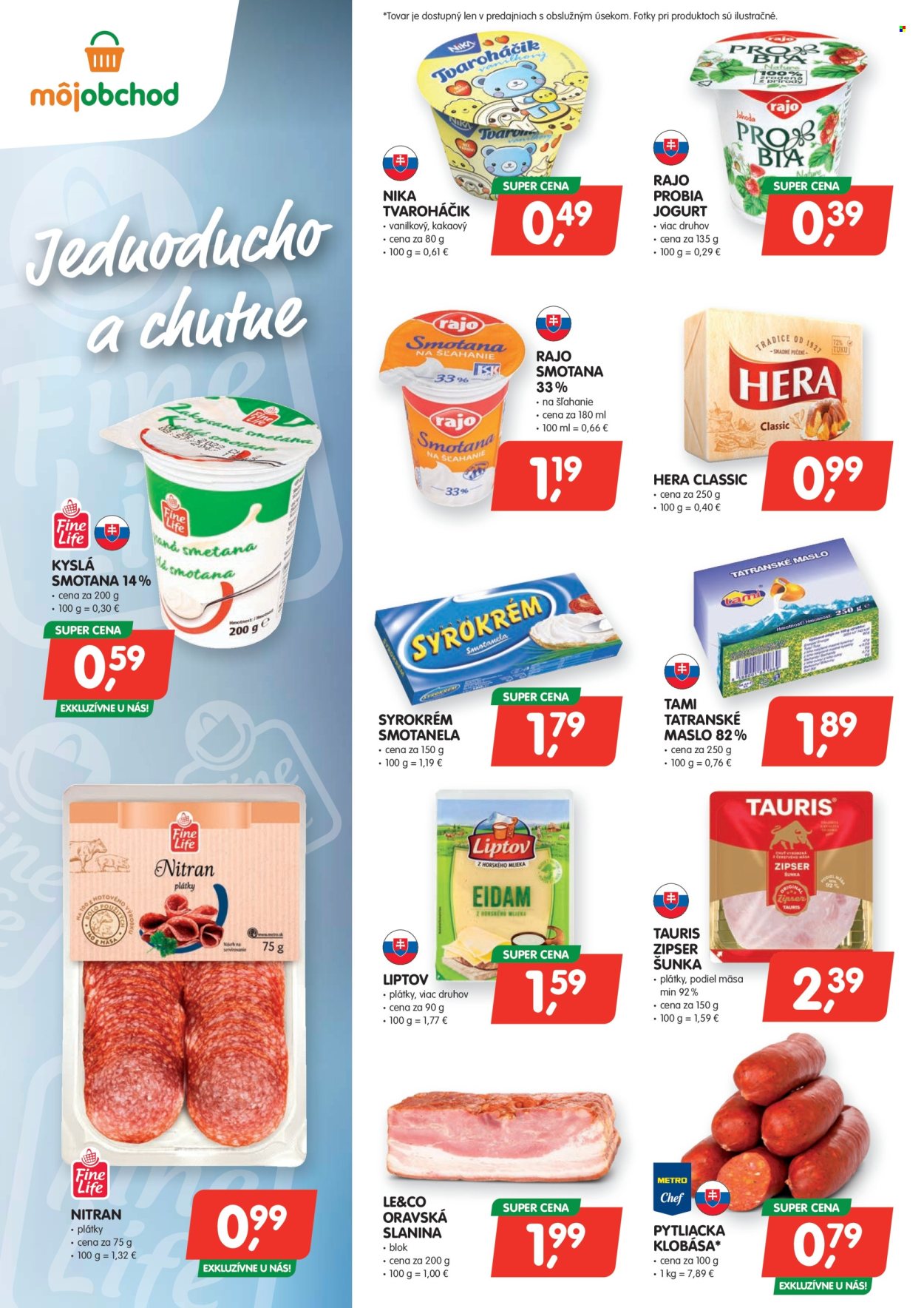 Leták Môj obchod - 27.3.2026 - 9.4.2026. Strana 2