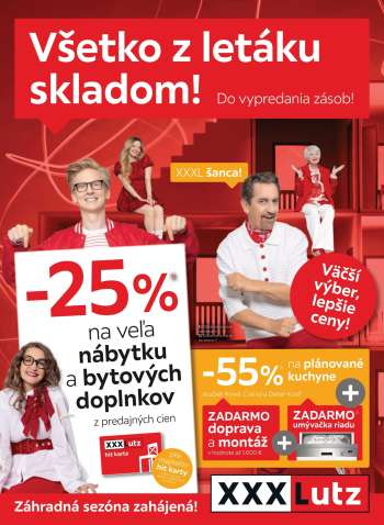 Leták XXXLutz - 23.3.2026 - 5.4.2026.