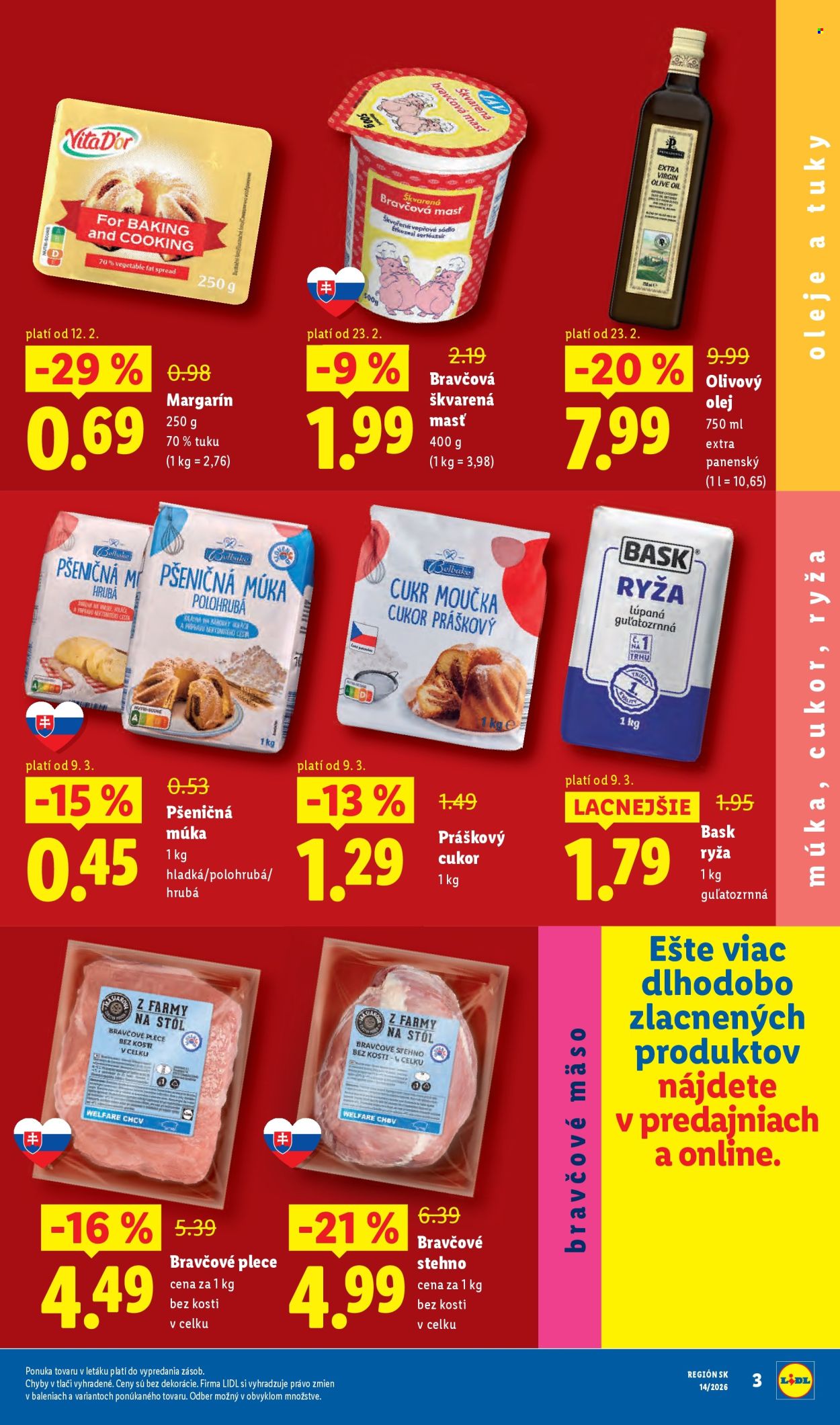 Leták Lidl - 30.3.2026 - 4.4.2026. Strana 3