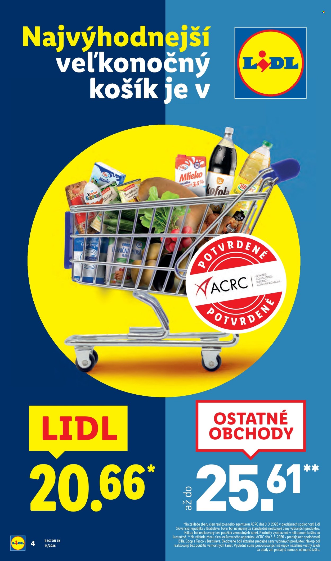 Leták Lidl - 30.3.2026 - 4.4.2026. Strana 4