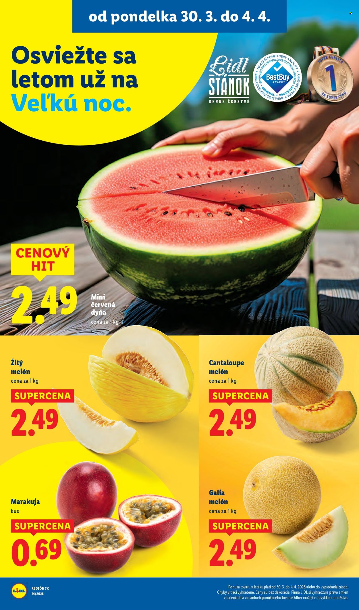Leták Lidl - 30.3.2026 - 4.4.2026. Strana 8