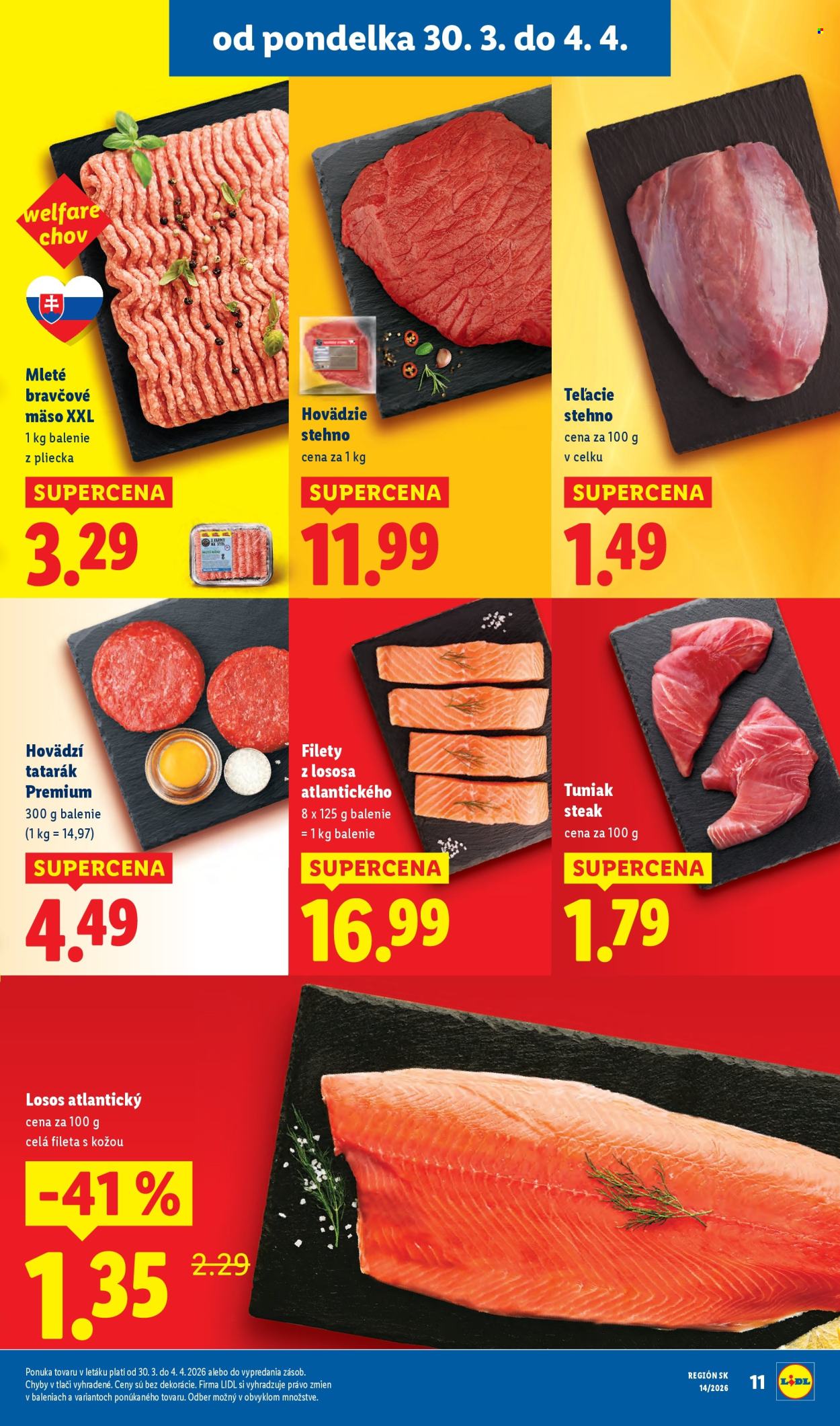 Leták Lidl - 30.3.2026 - 4.4.2026. Strana 11
