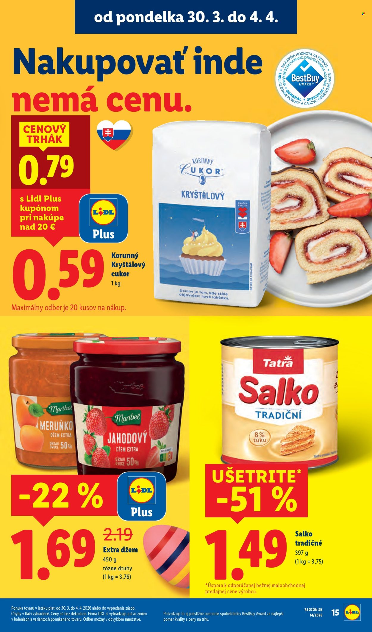 Leták Lidl - 30.3.2026 - 4.4.2026. Strana 19