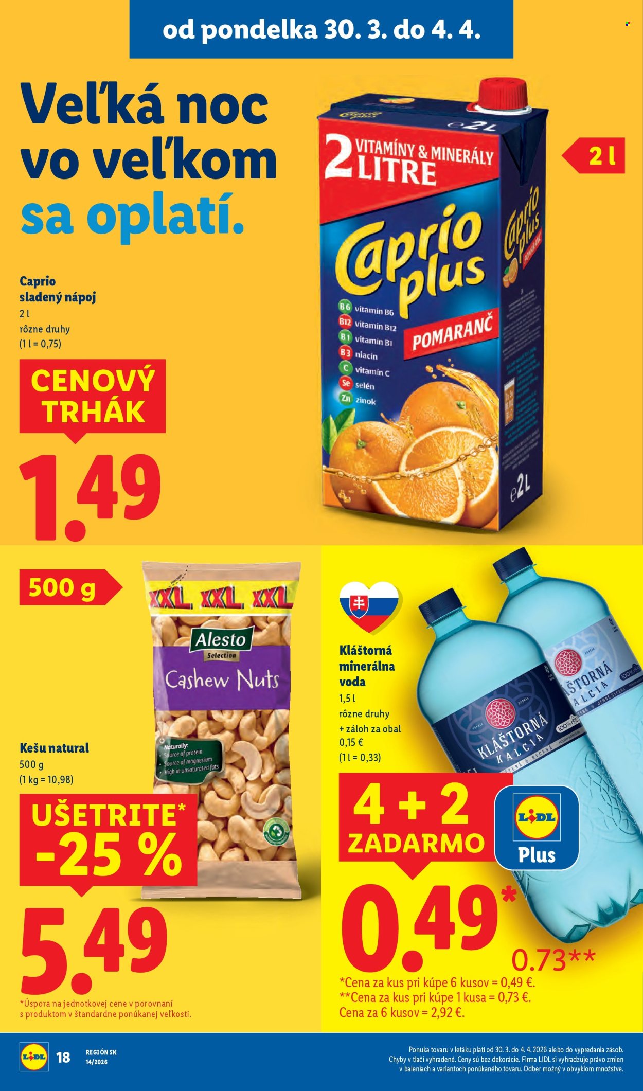 Leták Lidl - 30.3.2026 - 4.4.2026. Strana 22