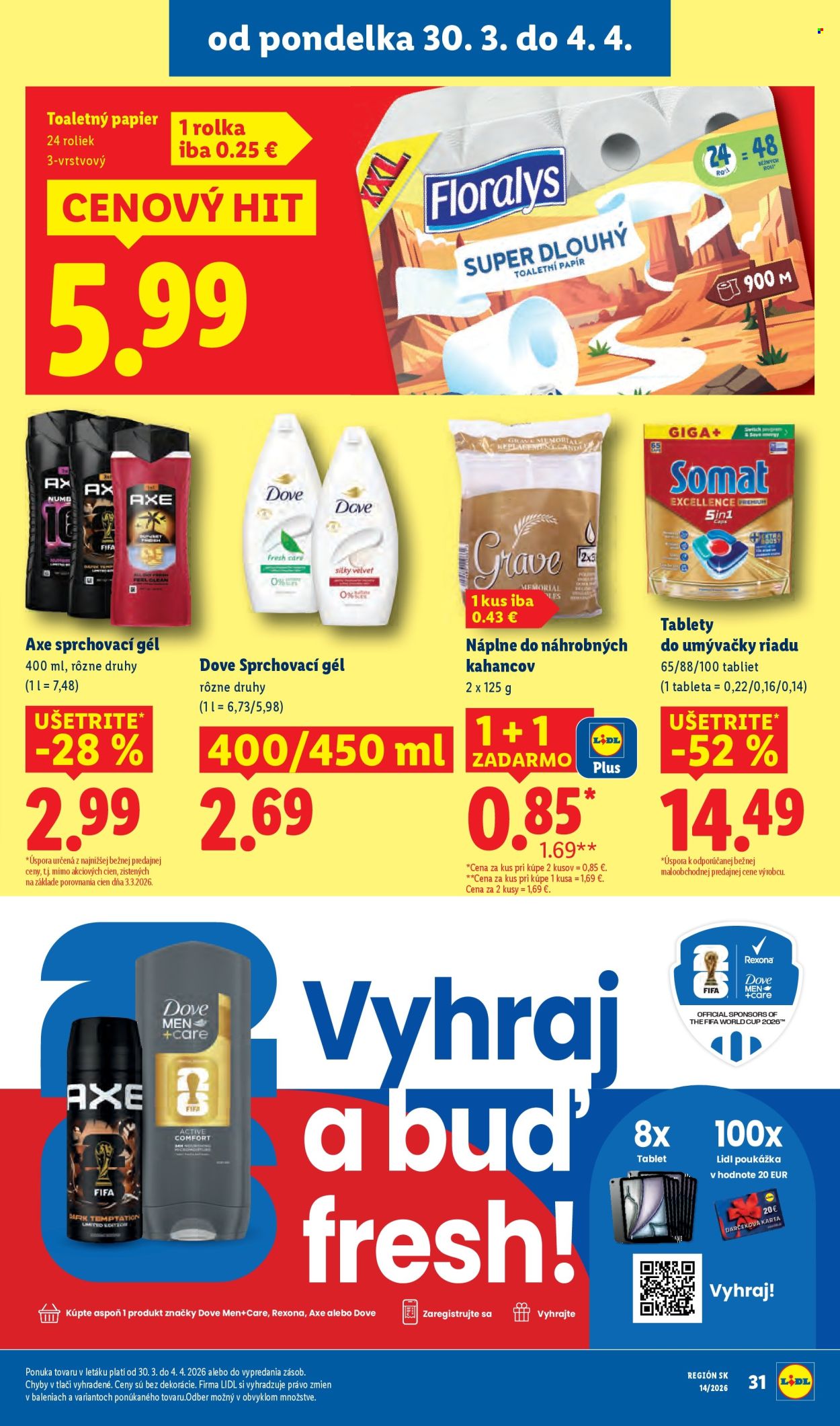 Leták Lidl - 30.3.2026 - 4.4.2026. Strana 39