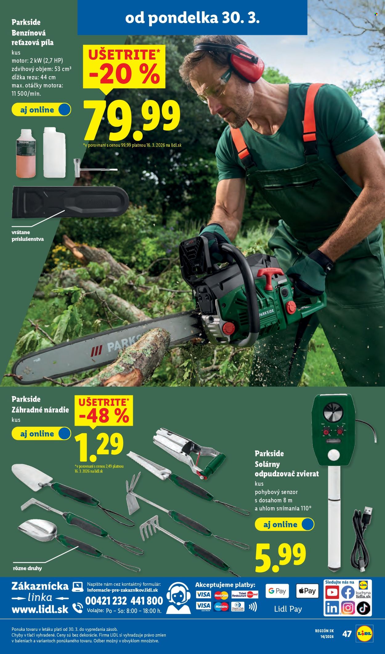 Leták Lidl - 30.3.2026 - 4.4.2026. Strana 67
