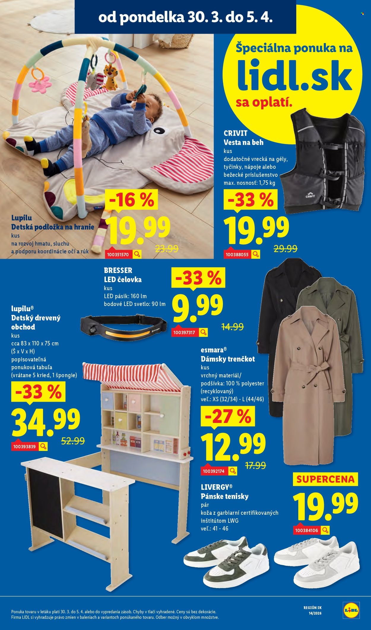 Leták Lidl - 30.3.2026 - 4.4.2026. Strana 72
