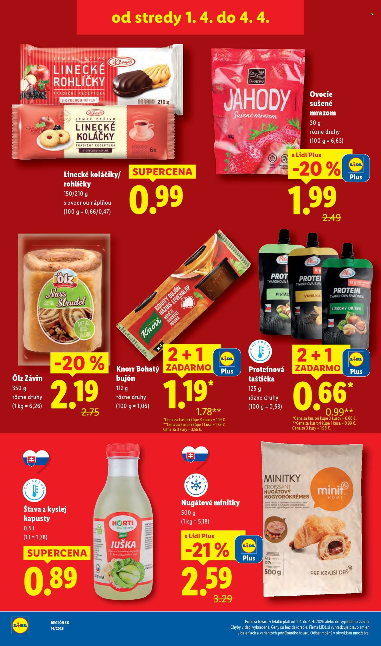 Leták Lidl - 30.3.2026 - 4.4.2026. Strana 84