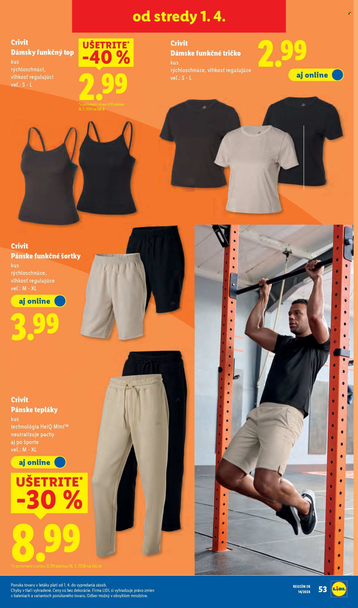 Leták Lidl - 30.3.2026 - 4.4.2026. Strana 95