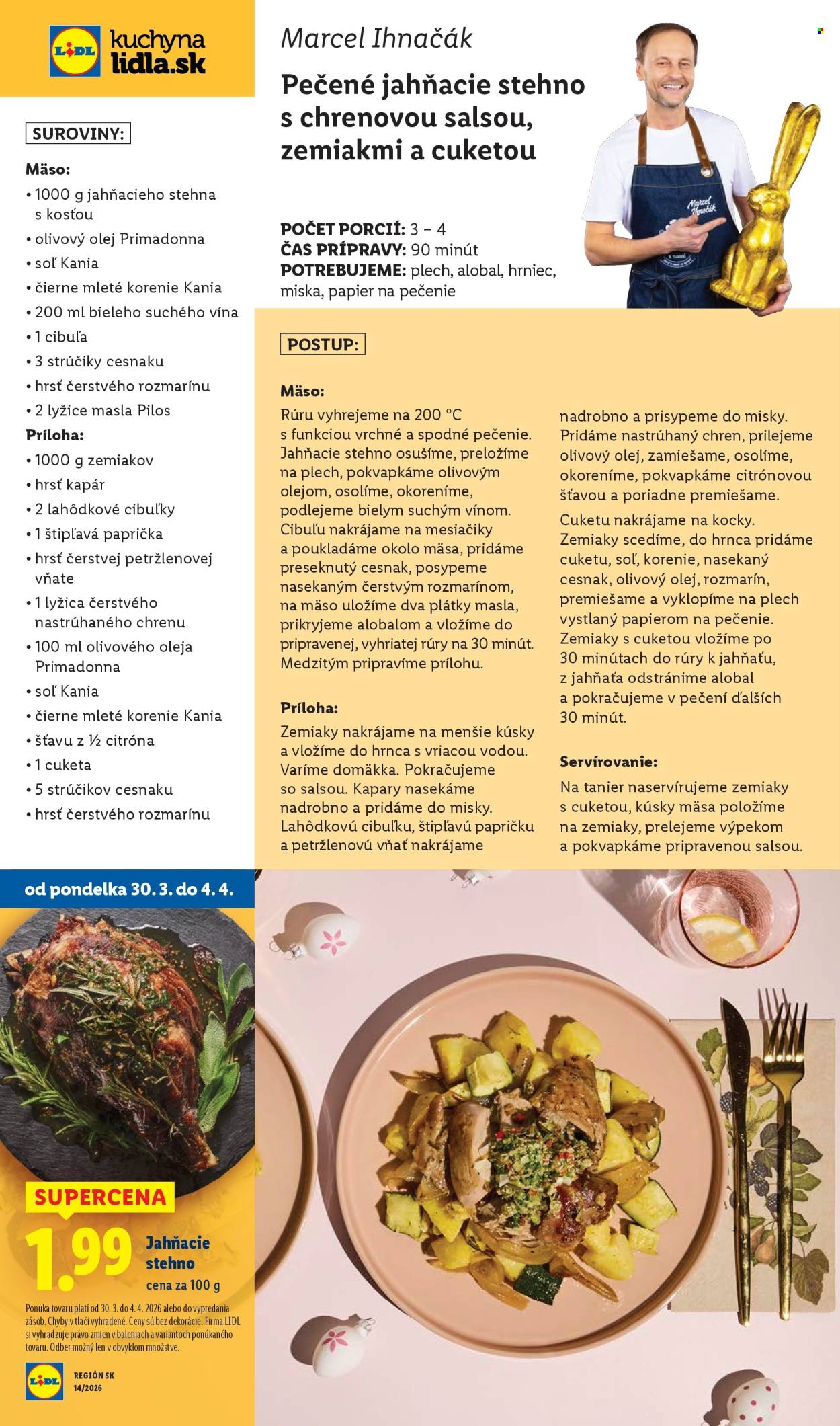 Leták Lidl - 30.3.2026 - 4.4.2026. Strana 104