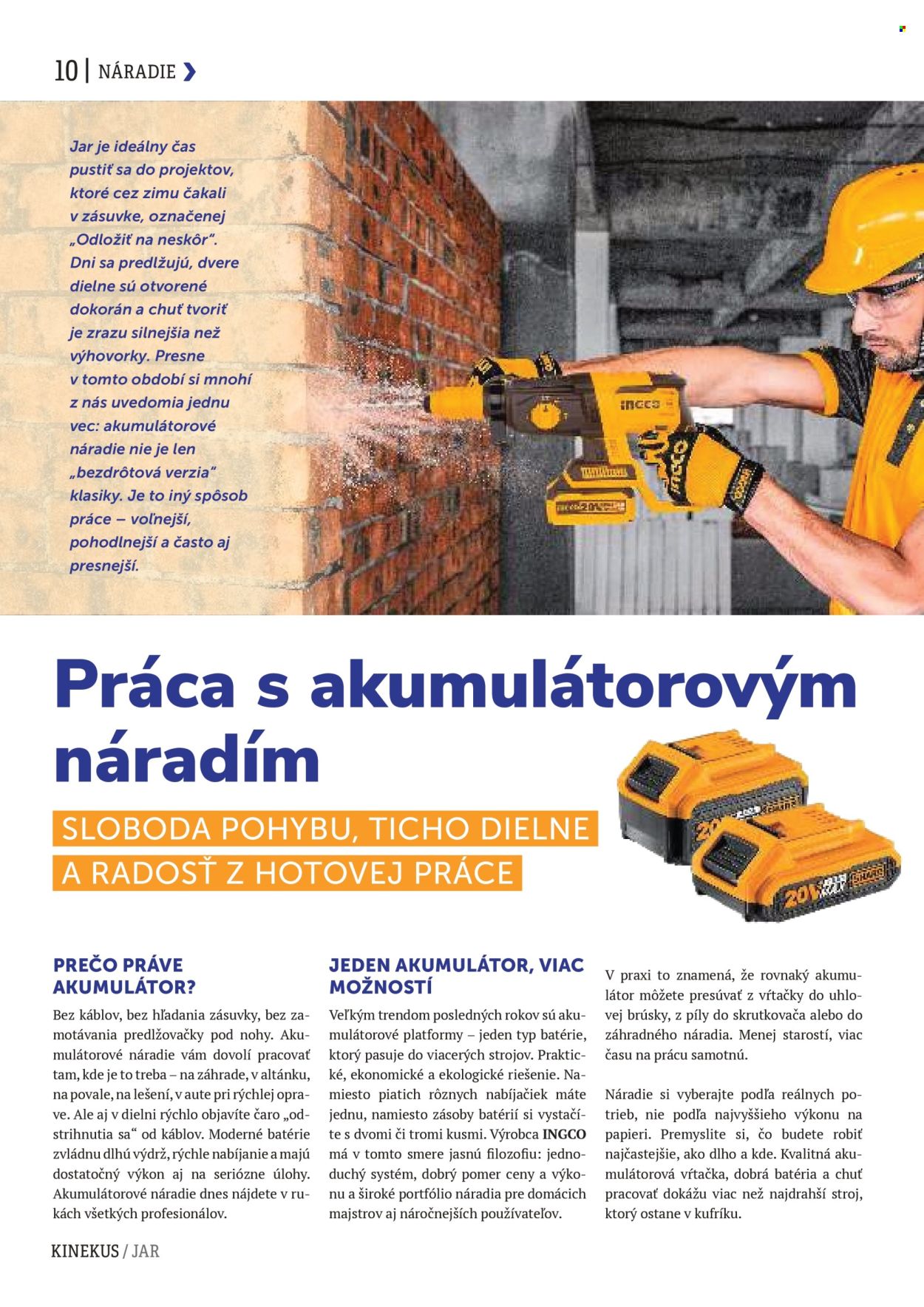 Leták Kinekus. Strana 10