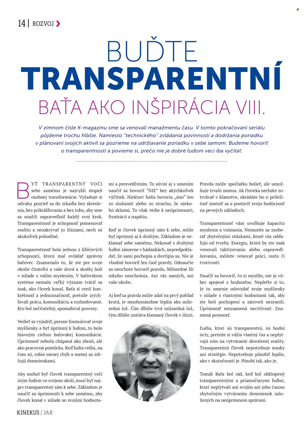Leták Kinekus. Strana 14