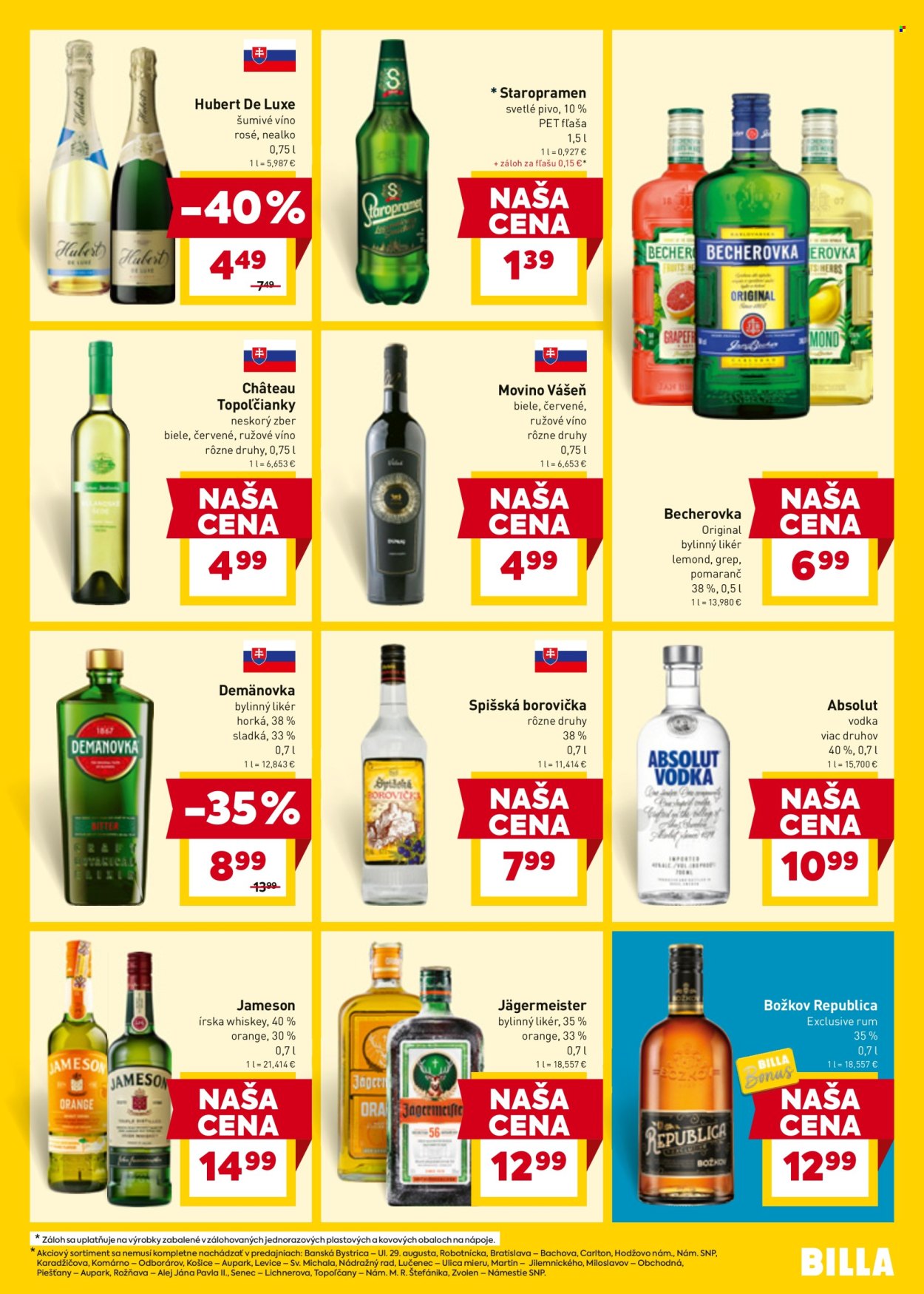 Leták Billa - 30.3.2026 - 6.4.2026. Strana 25
