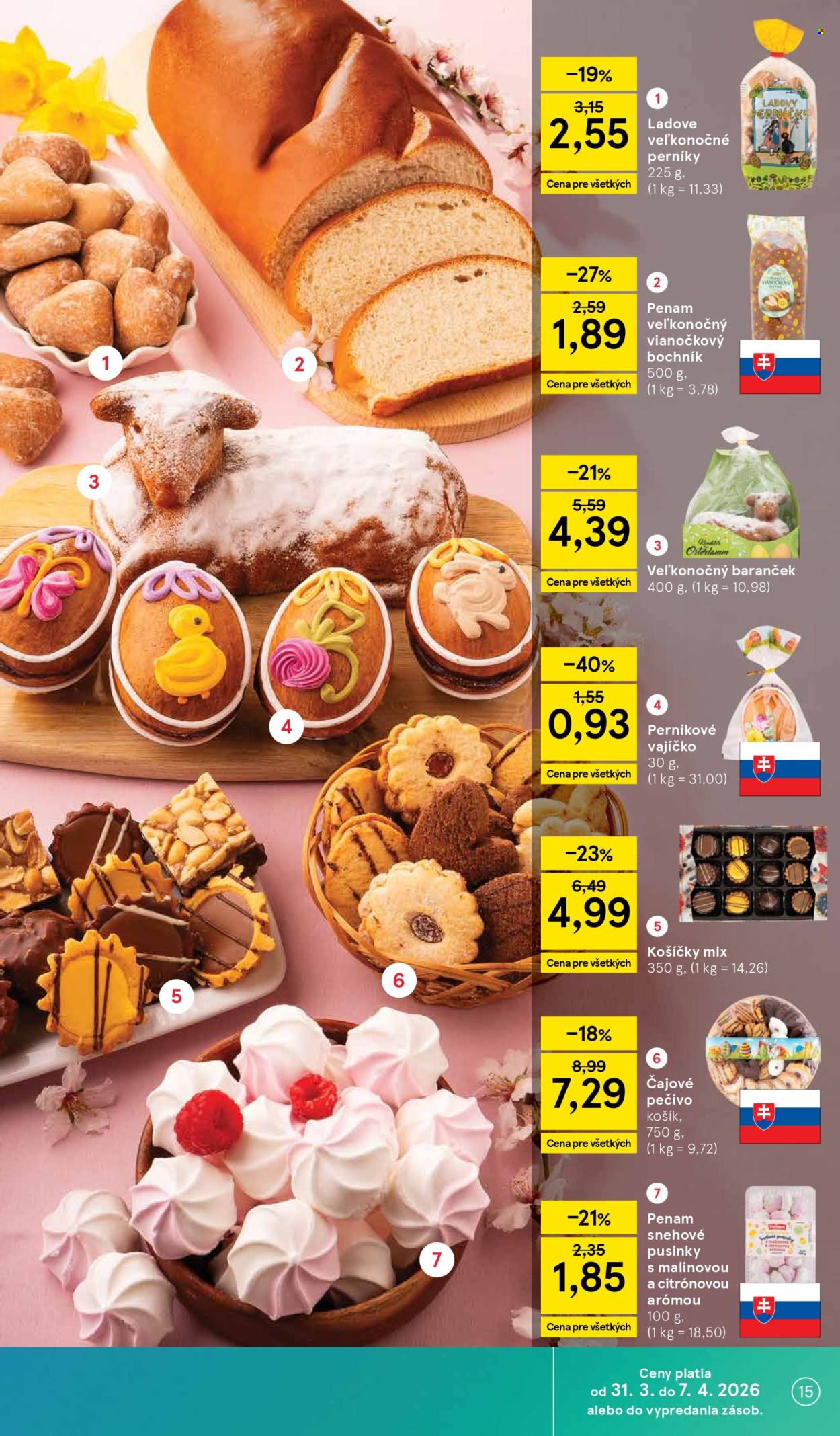 Leták TESCO - 31.3.2026 - 7.4.2026. Strana 15
