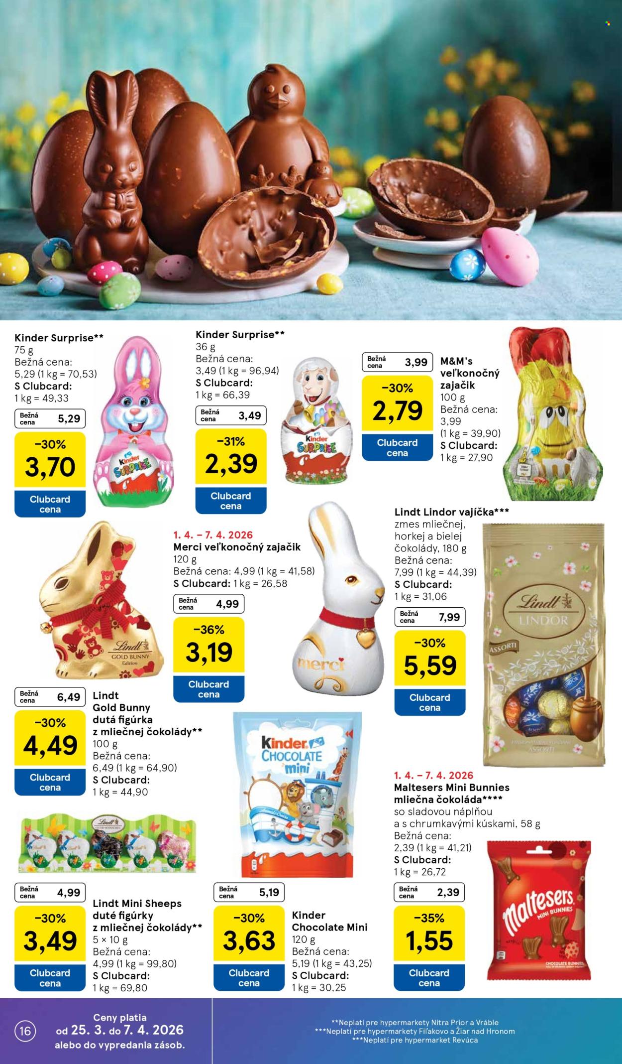 Leták TESCO - 31.3.2026 - 7.4.2026. Strana 16