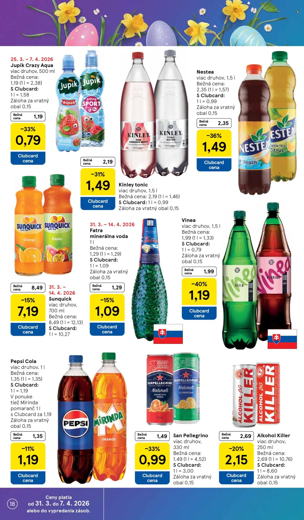 Leták TESCO - 31.3.2026 - 7.4.2026. Strana 18