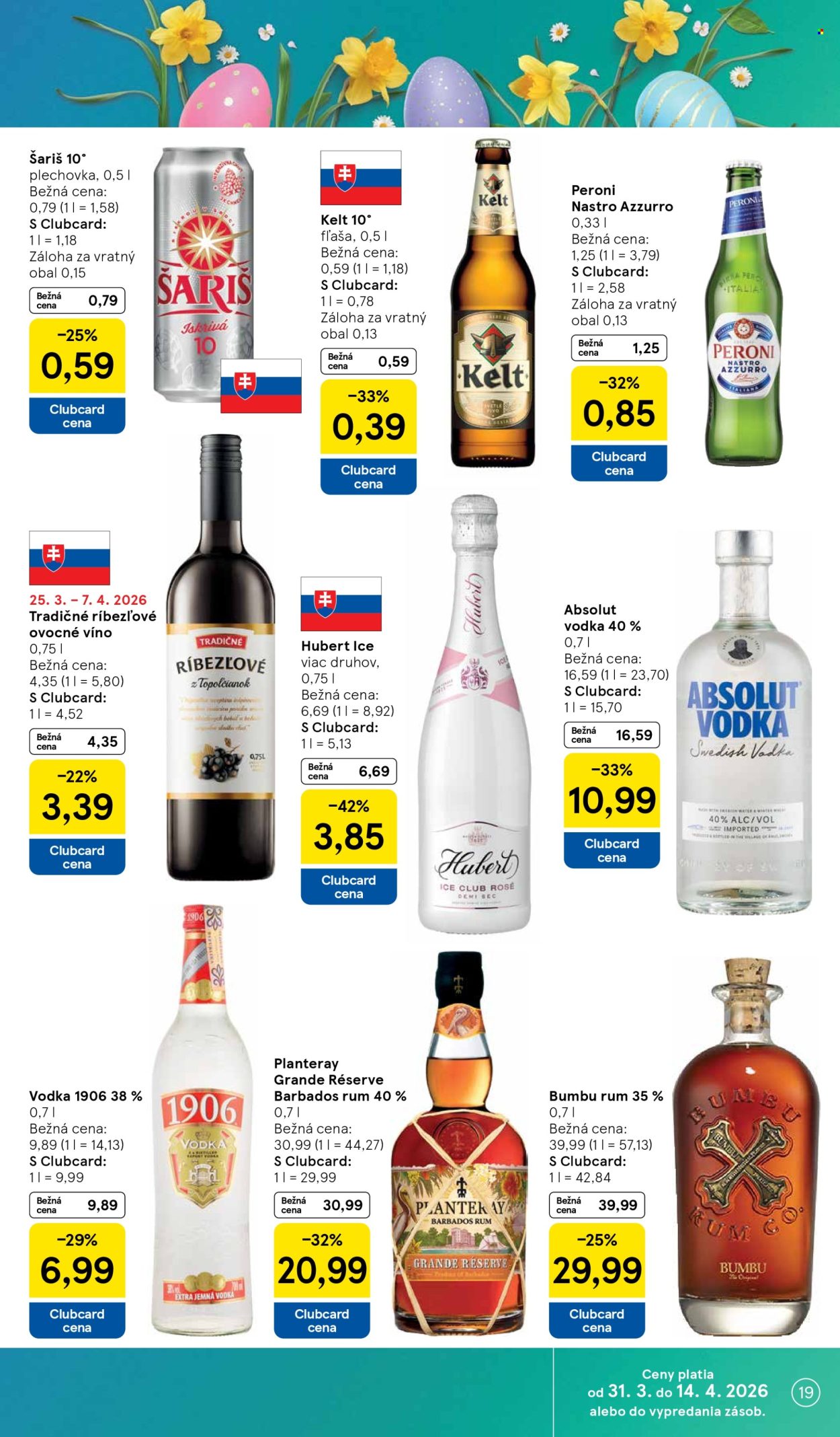 Leták TESCO - 31.3.2026 - 7.4.2026. Strana 19