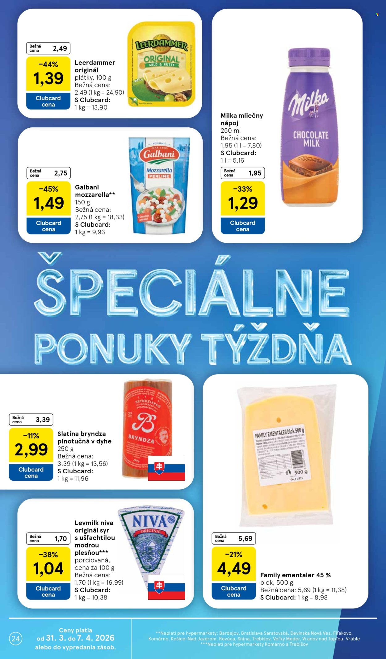 Leták TESCO - 31.3.2026 - 7.4.2026. Strana 24