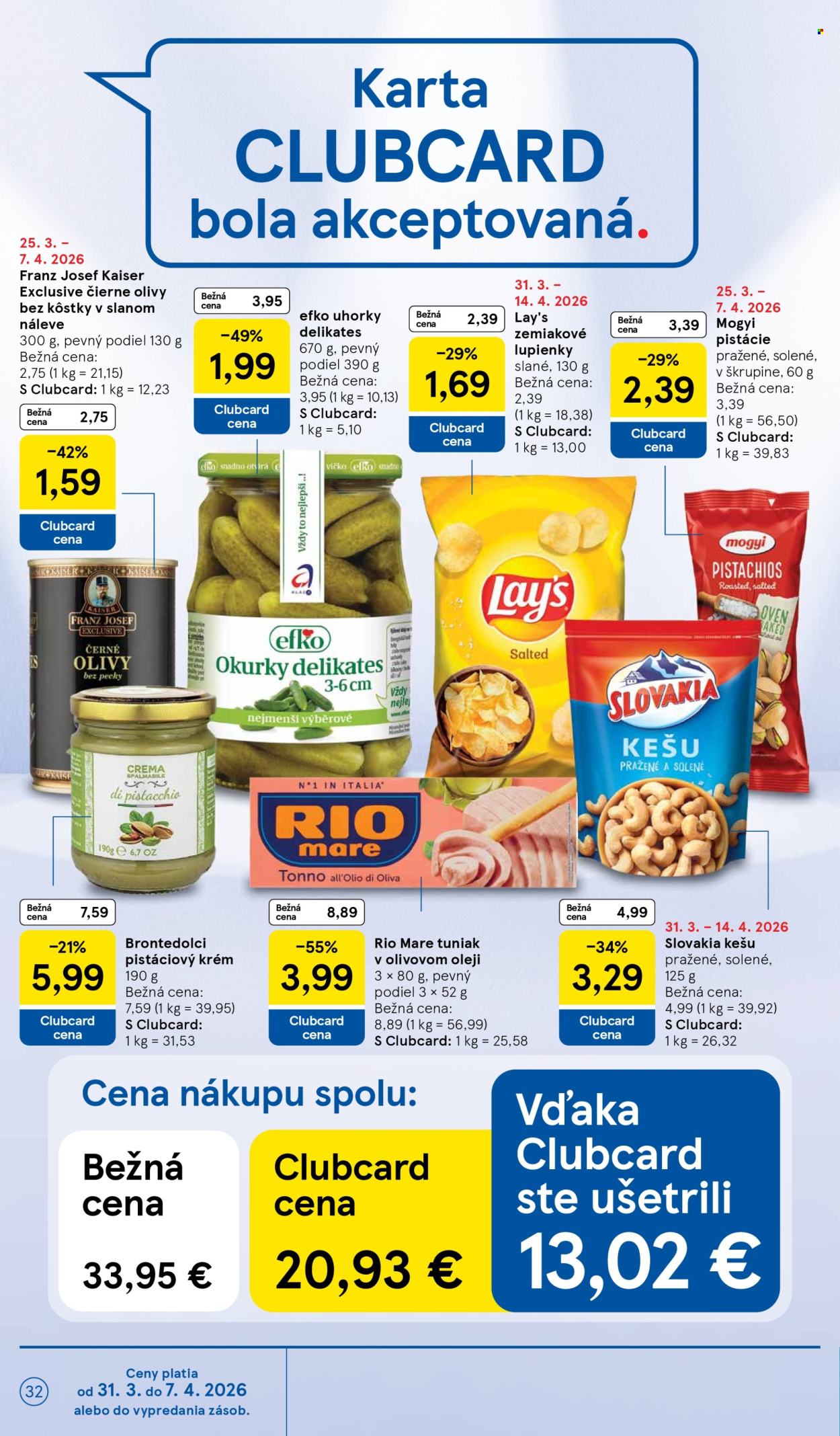 Leták TESCO - 31.3.2026 - 7.4.2026. Strana 32