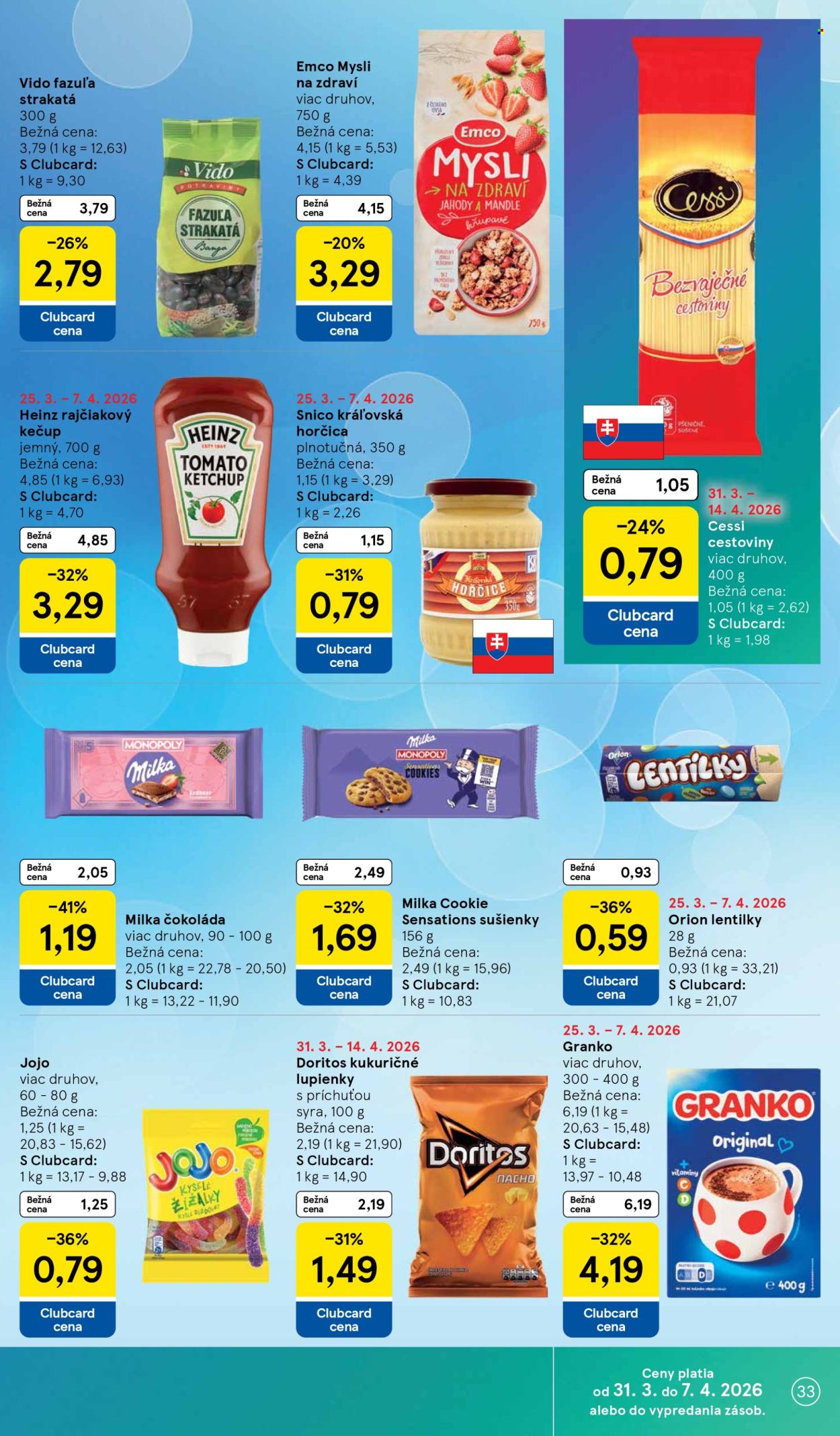 Leták TESCO - 31.3.2026 - 7.4.2026. Strana 33