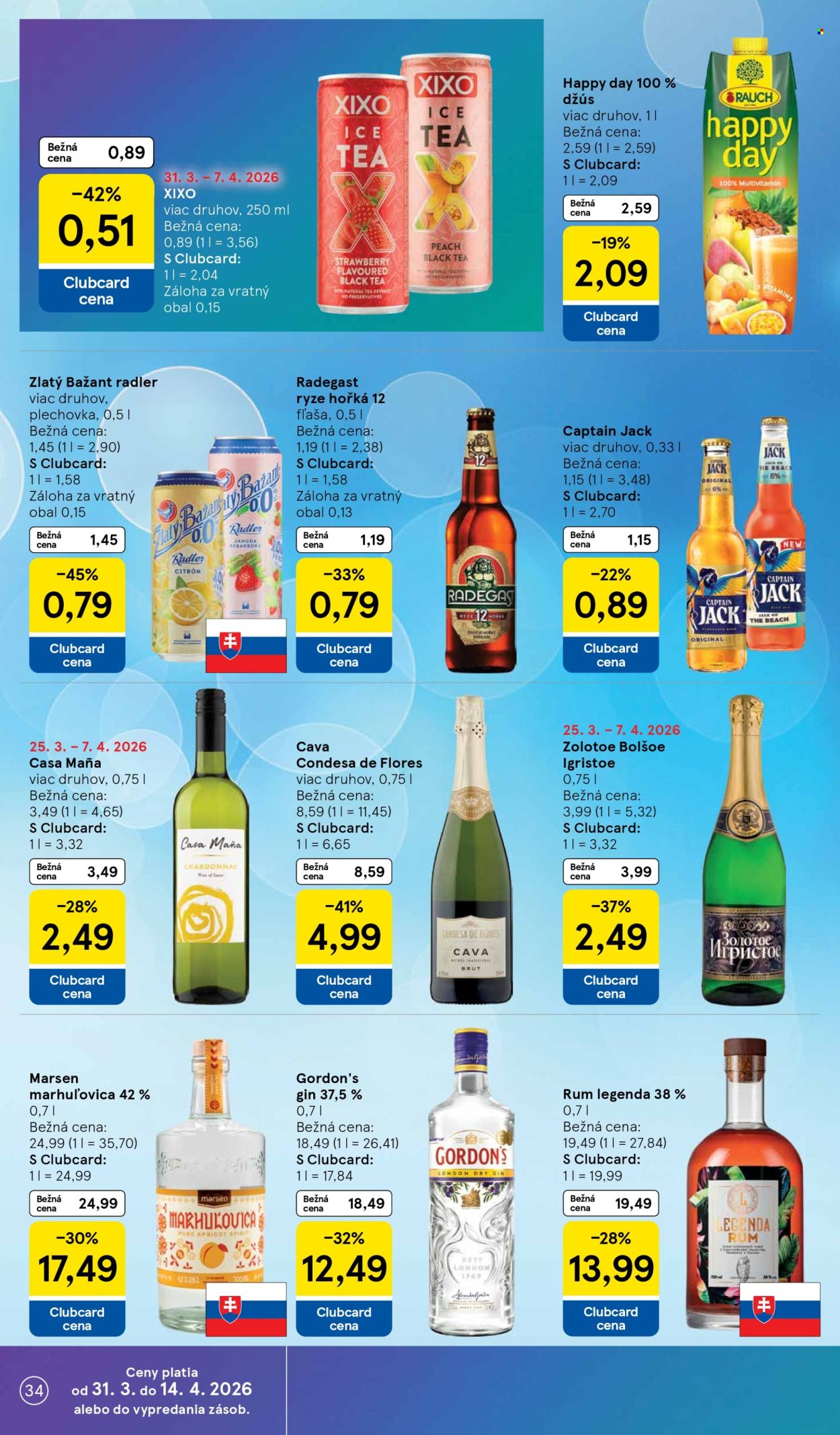 Leták TESCO - 31.3.2026 - 7.4.2026. Strana 34