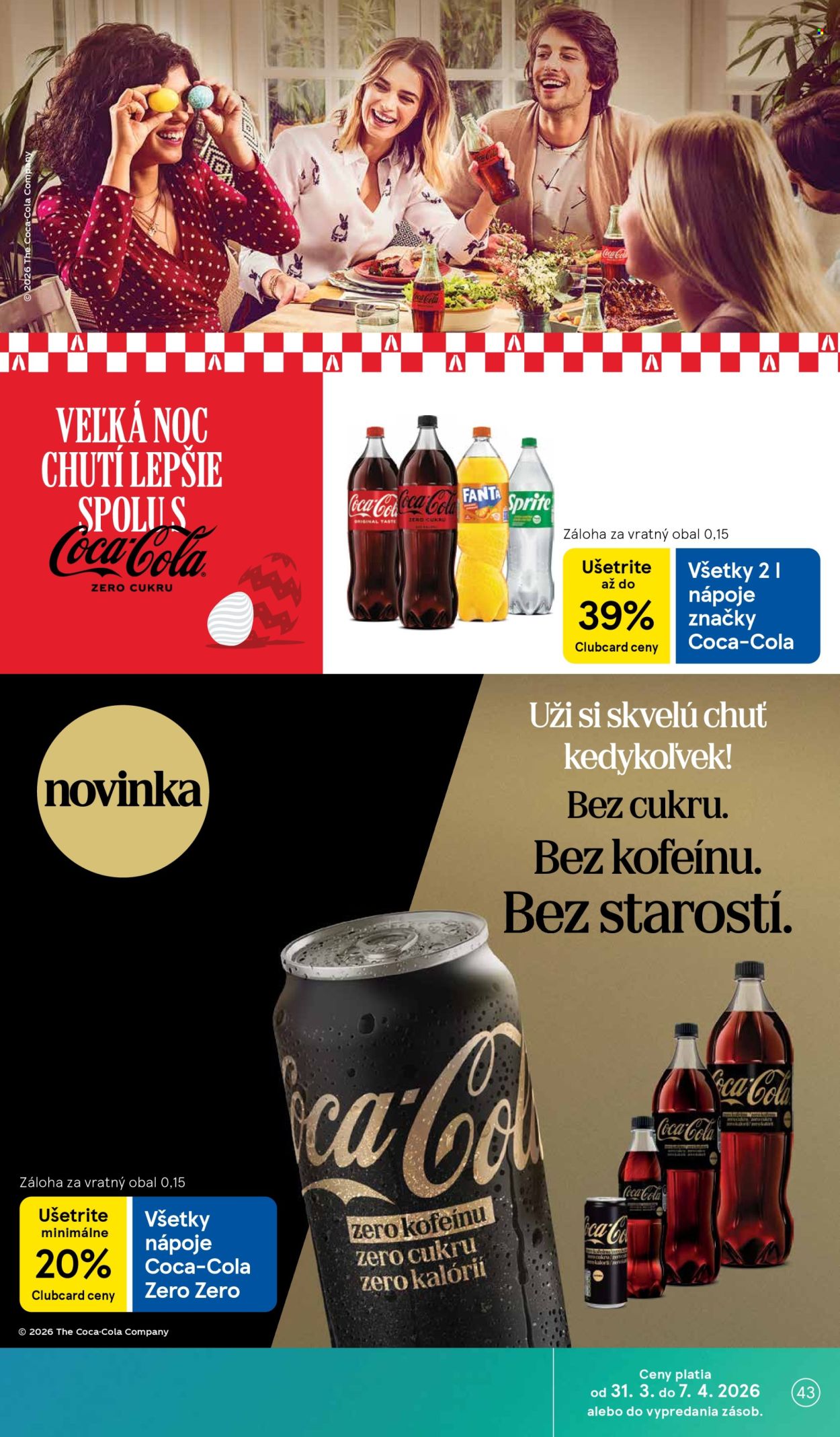Leták TESCO - 31.3.2026 - 7.4.2026. Strana 43