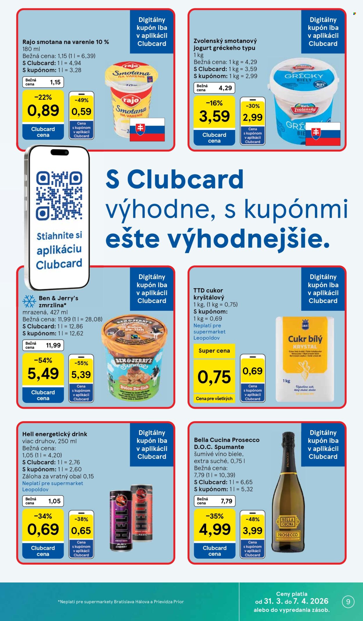 Leták TESCO supermarket - 31.3.2026 - 7.4.2026. Strana 9