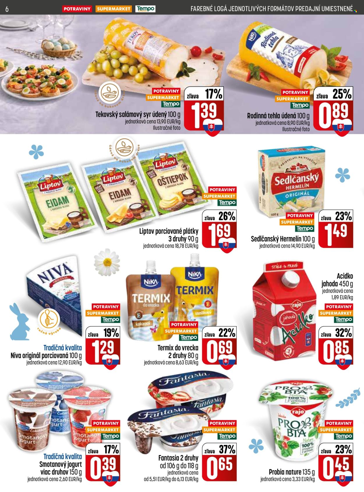 Leták COOP Jednota - 31.3.2026 - 8.4.2026. Strana 6